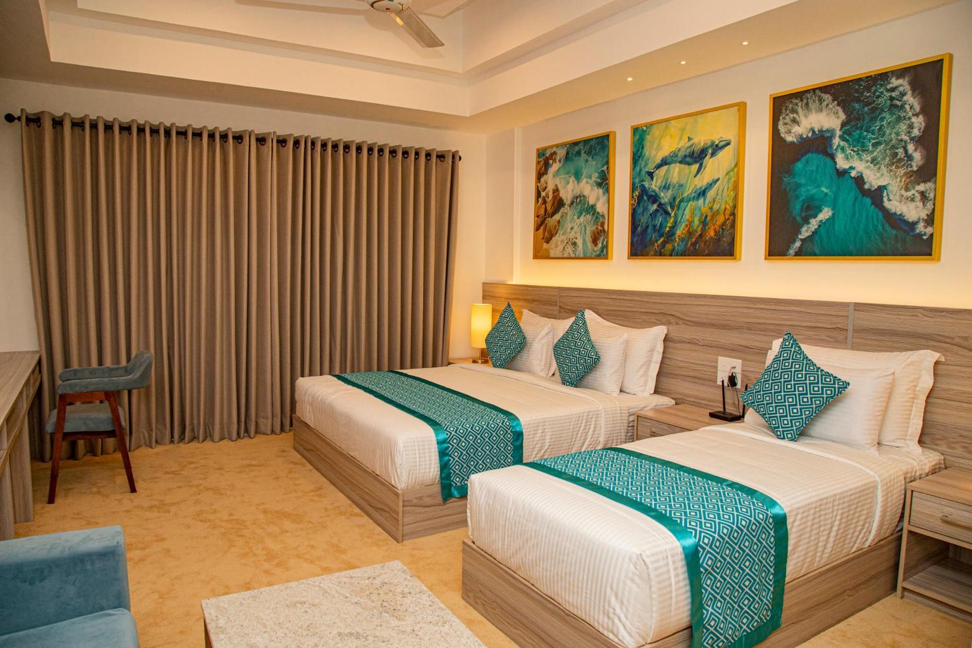 Negombo Ocean Breeze - Bliss On The Beach Luxury Apartments By Serendib Vacation Exteriér fotografie